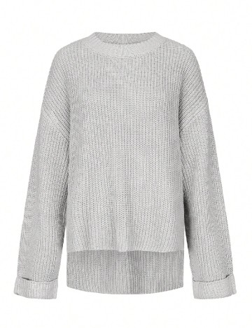 Pulover Oversize SHEIN, gri