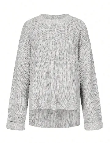 Pulover Oversize SHEIN, gri