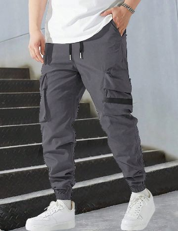 Pantaloni SHEIN, gri