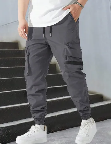 Pantaloni SHEIN, gri
