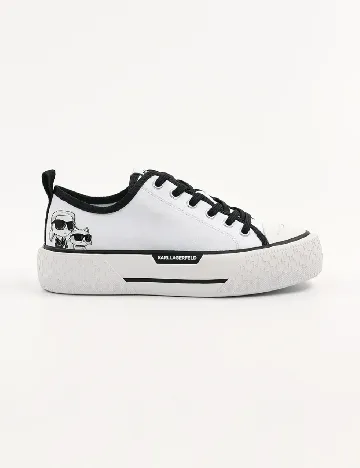 Tenisi KARL LAGERFELD, alb