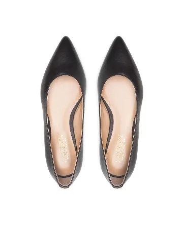 Balerini LAUREN Ralph Lauren, negru