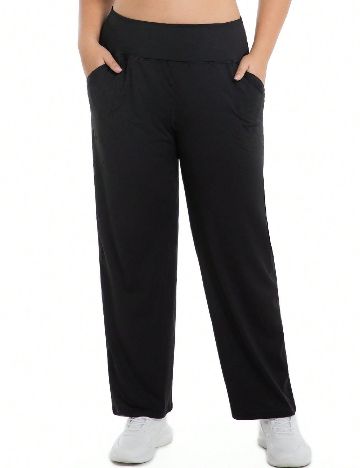 Pantaloni SHEIN CURVE, negru