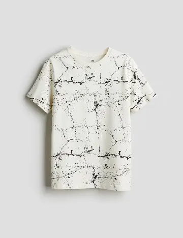 Tricou H&M, ecru