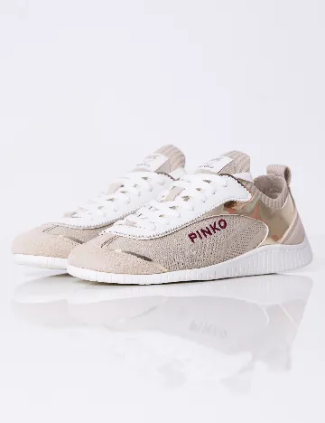 Adidasi PINKO, crem