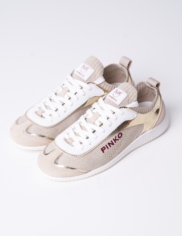 Adidasi PINKO, crem