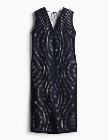 Rochie medie H&M, bleumarin