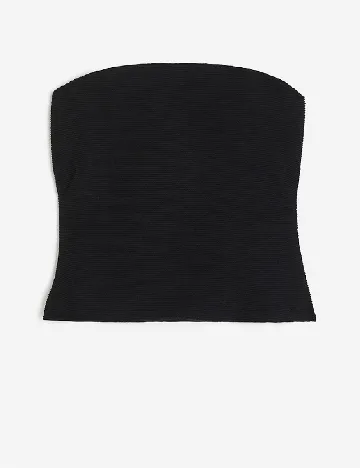 Top H&M, negru