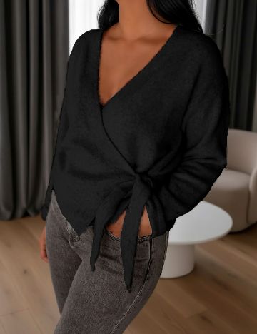 Cardigan SHEIN, negru