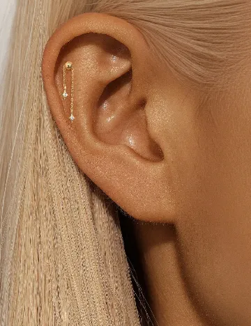 Piercing SHEIN, auriu