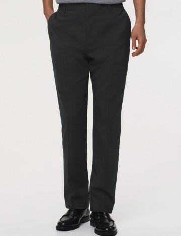 Pantaloni H&M, gri inchis