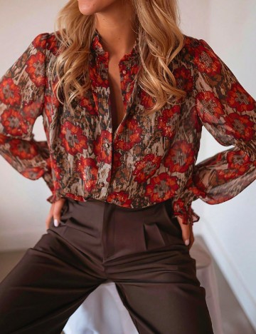 Camasa SHEIN, floral print