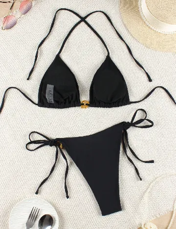 Costum de baie SHEIN, negru