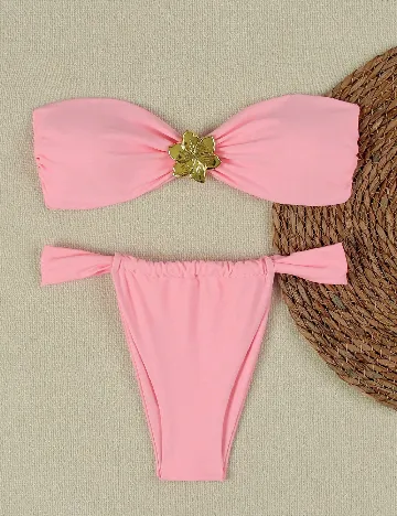 Costum de baie SHEIN, roz
