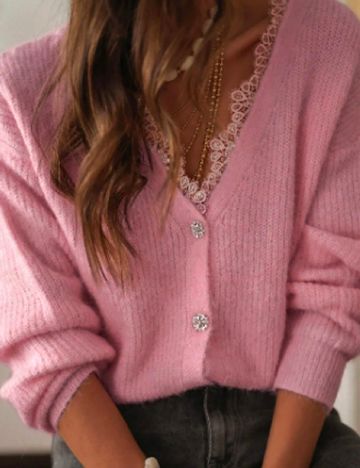 Cardigan SHEIN, roz
