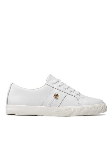 Adidasi LAUREN Ralph Lauren, ecru