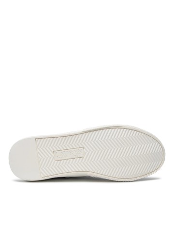 Adidasi LAUREN Ralph Lauren, ecru