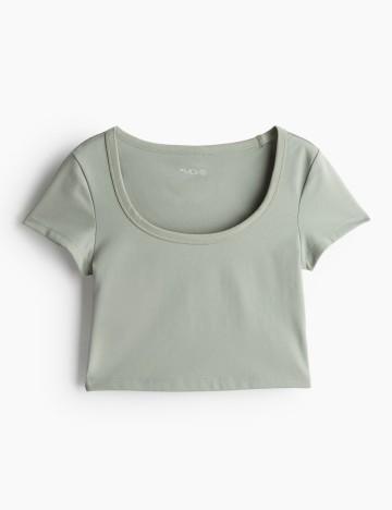 Top H&M, verde