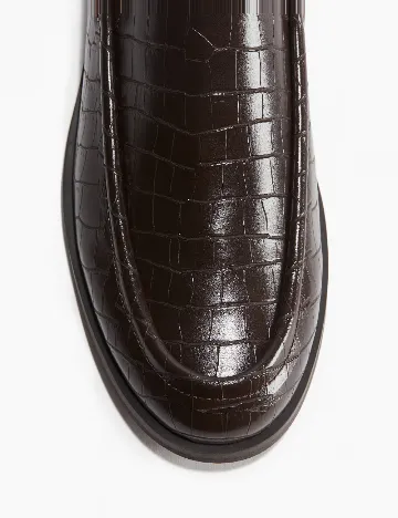 Mocasini H&M, maro