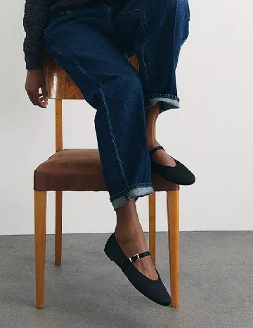 Balerini H&M, negru