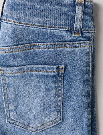 Pantaloni trei sferturi H&M, albastru