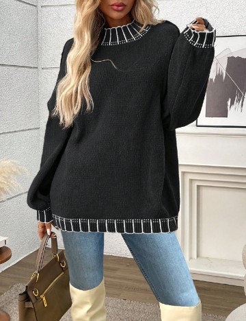 Bluza SHEIN CURVE, negru