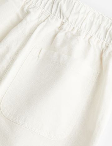Pantaloni H&M, alb