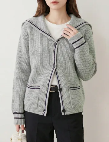 Cardigan SHEIN, gri