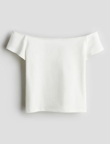 Tricou H&M, alb