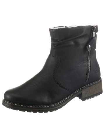Ghete Rieker, negru