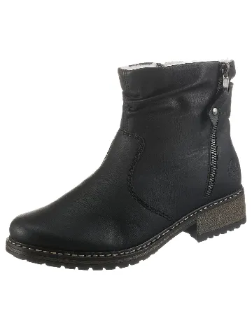 Ghete Rieker, negru