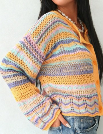 Cardigan SHEIN, mix culori