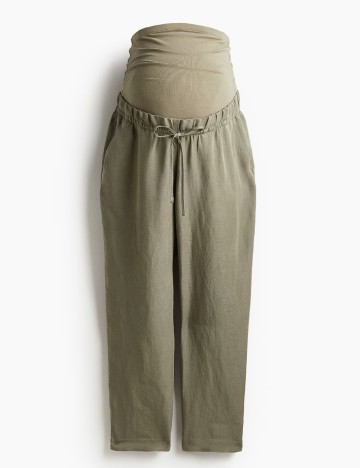 Pantaloni H&M MAMA, verde