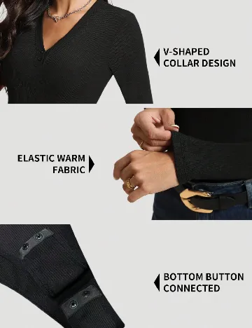 Body SHEIN, negru
