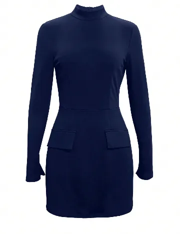 Rochie scurta SHEIN, bleumarin