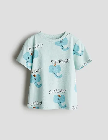 Tricou H&M, albastru