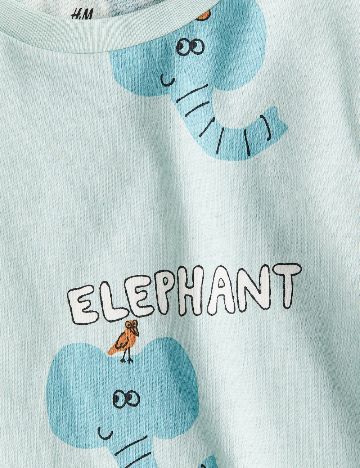 Tricou H&M, albastru