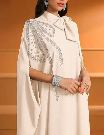 Rochie lunga Toleen, bej