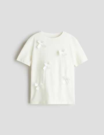 Tricou H&M, ecru
