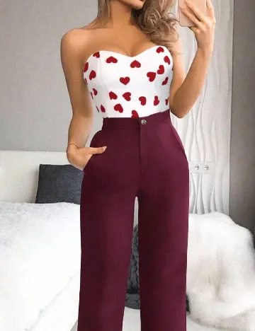 Top SHEIN, alb