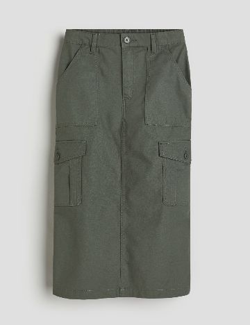 Fusta H&M, verde