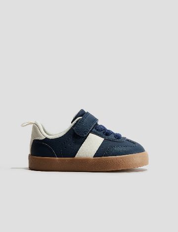 Adidasi H&M, bleumarin/alb