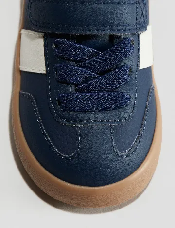 Adidasi H&M, bleumarin/alb