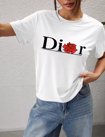 Tricou SHEIN, alb