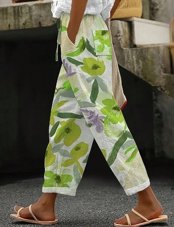 Pantaloni SHEIN, verde