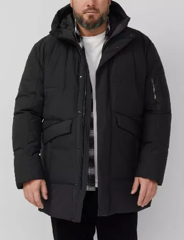 Geaca s.Oliver Plus Size Men, negru