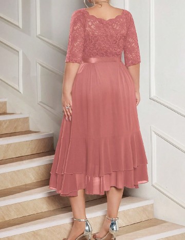 Rochie medie MISSMAY Plus Size, roz