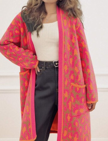 Cardigan SHEIN CURVE, mix culori