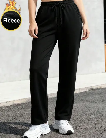 Pantaloni SHEIN, negru