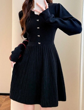Rochie scurta Alicedudu, negru